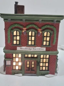 Dept 56 Heritage New England Village Series Woodbridge Post Office #56572  - Picture 1 of 7