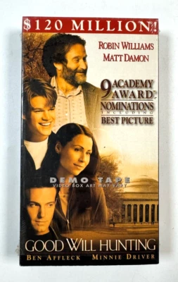 RARE Demo Tape Good Will Hunting VHS Promo Screener Tape 1998 FREE SHIPPING!! - Image 1 of 3