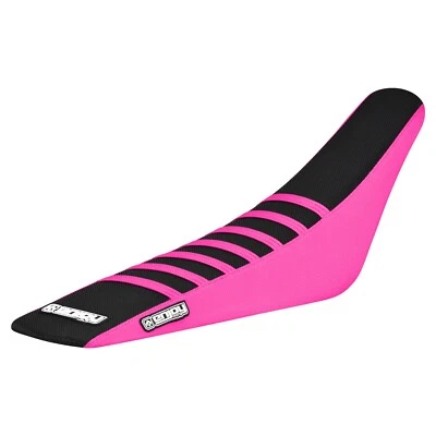 2015-2021 Yamaha YZ 125/250 Seat Cover  PINK/BLACK/PINK ribs #67 - Image 1 of 4
