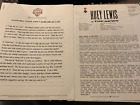 Faith Hill / Huey Lewis And News Press Materials 1990'S