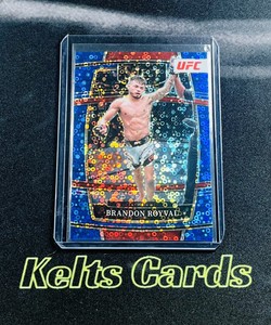 2022 Panini Select UFC Concourse Blue Disco Prizm /49 Brandon Royval