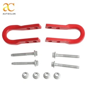 Tow Hooks Recovery Set Front for 2015-2020 GMC Canyon Chevrolet Colorado - Picture 1 of 13