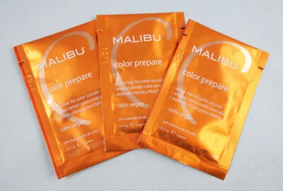 Color de cabello Malibu C Prepare 5 g x 3 tiras minerales que sabotean el color de cabello Foto 1 de 4