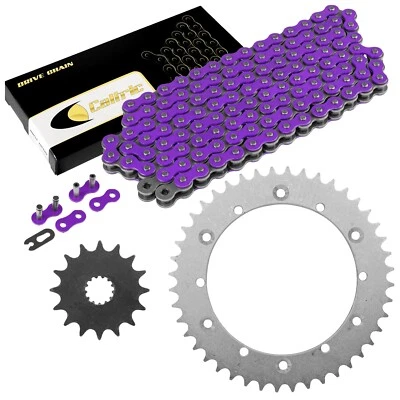 Drive Chain & Sprockets Kit for Yamaha Tt500 XT500 1977 1978 1979 1980 1981 - Image 1 of 4