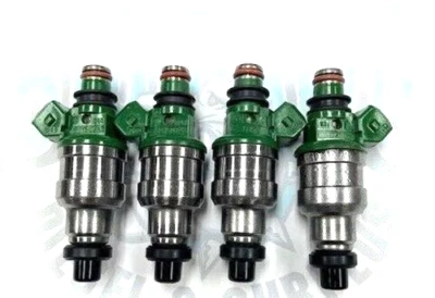 Juego de inyectores de combustible para Dodge Ram 50 1989-1990 Mitsubishi Mighty Max Van Wagon 2.4 Foto 1 de 2