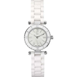 Guess Collection GC I43001M1S Mother-of-Pearl Ceramic Swiss Made Women's Watch - Picture 1 of 4
