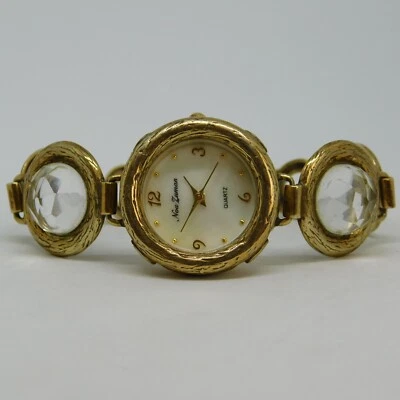 Reloj analógico de cuarzo para mujer Noa Zuman Lirm Izrael tono dorado talla Batería Nueva 6" Foto 1 de 4