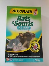 Lot 2 boites Raticide Algoflash Rats & Souris  pour intérieur.