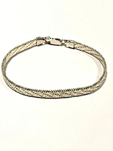 Milor Sterling Silver Diamond Cut Bracelet - Bild 1 von 7
