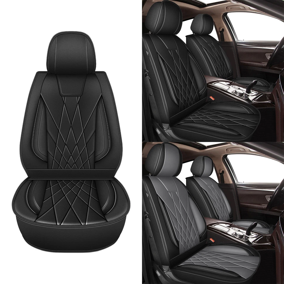 Front+Rear 2/5 Car Seat Covers For Suzuki RENO 2005-2008 PU Leather Cushion Pad - Изображение 1 из 4