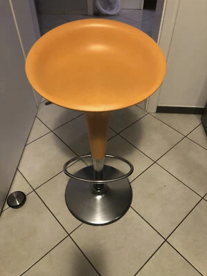 Magis Bombo Designerhocker Hocker Orange Chrom - Bild 1 von 4