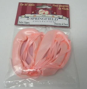 Doll 18" Pink Ballet Slippers - Picture 1 of 1