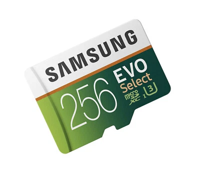 Samsung 256GB Micro EVO select best 4K HD SD card for YUNEEC Q500 4K Typhoon H - Image 1 of 4