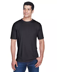 5 Pack Of UltraClub 8420 Mens Cool & Dry Sport Performance Interlock T-Shirt - Picture 1 of 25