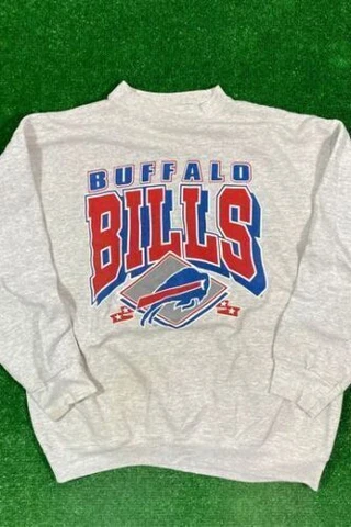 Vintage NFL Buffalo Bills Crewneck SweatShirt Unisex Men Women S-5XL KV1943 Cover