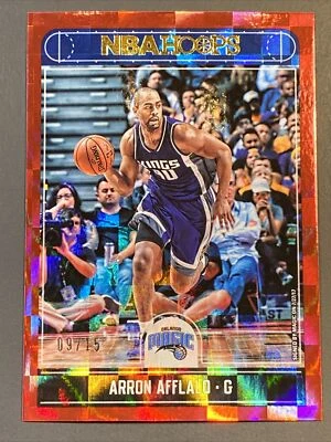 2017–18 NBA Hoops No97 Arron Afflalo красная переливающаяся шахматная доска SSP /15 — волшебная - Изображение 1 из 3
