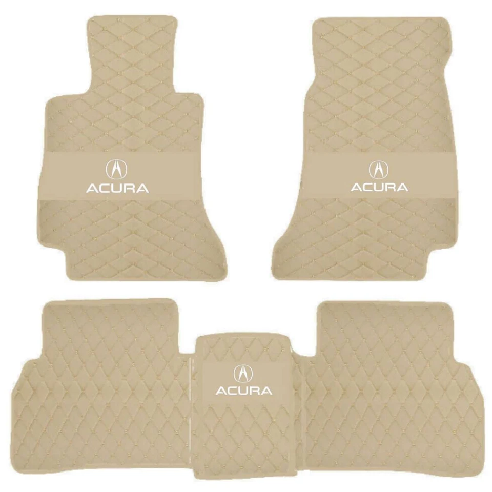 For Acura ILX MDX NSX RDX RL TL TLX TSX ZDX Car Floor Mats Waterproof Carpets - Image 1 of 4