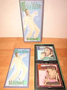 Jackie Wilson Mr. Excitement 3 CDs Box Set w/ Booklet - Picture 1 of 9