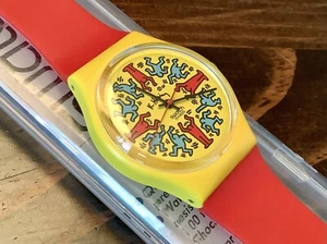 Swatch Keith Haring - Never Worn - 34mm - Picture 1 of 20
