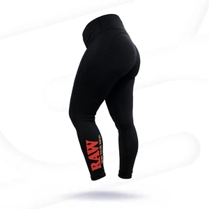 RAW Women Leggings High Waisted Spandex | Small - Picture 1 of 5