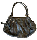 Easy Spirit Zip Closure Shoulder Handbag - Slate/Gray - Pre-Owned - Gently Used