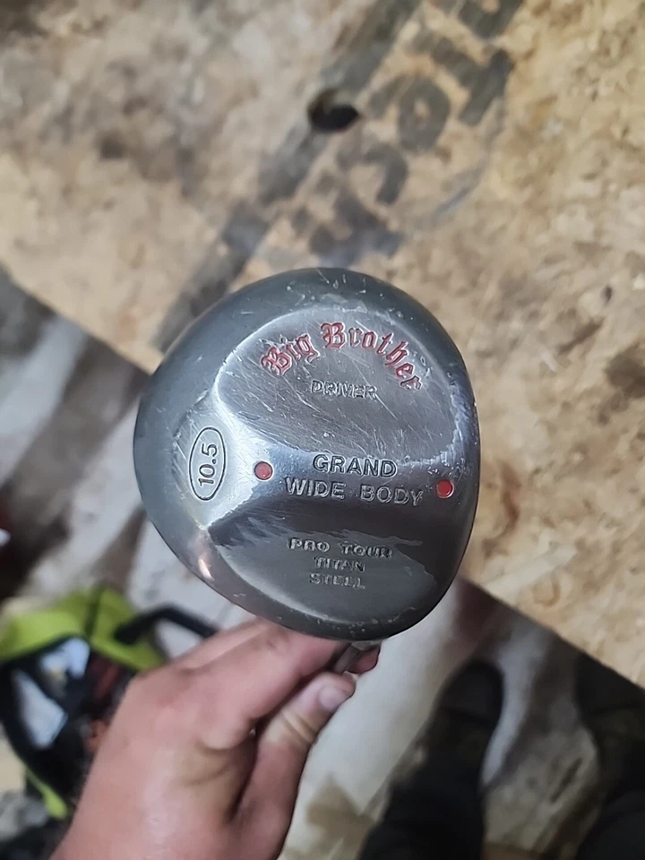 Big Brother Grand Wide Body Driver 10.5° Pro Tour Titan Steel RIP Stix Shaft - Image 1 of 4