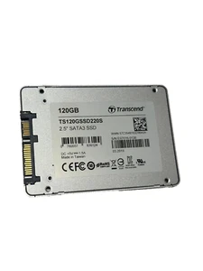 Transcend SSD220S Solid State Drive 120GB 2.5in SATA3 SSD - Picture 1 of 2