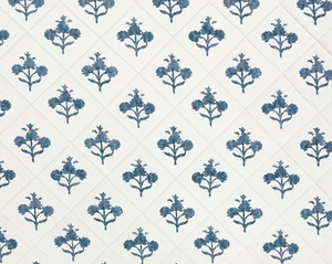 TELA DE DISEÑO MULTIUSOS PINDLER SHYLA HORIZON AZUL PINTUCK POR YARDA 53"W - Imagen 1 de 6