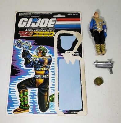 Battle Force 2000 Knockdown Vintage 1987 Hasbro G.I.Joe ARAH Completo con Sin Cortar  Foto 1 de 4