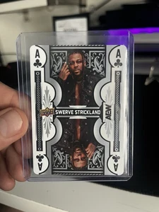 2025 Upper Deck AEW - Swerve Strickland Ace Playing Card PC-49 - CASE HIT - Picture 1 of 2