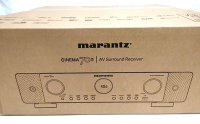 Marantz Cinema 70s Silber Slimline AV-Surround-Receiver 7.2 Kanal 8K AC100V - Bild 1 von 4