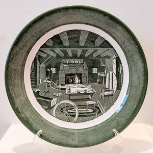 Colonial Homestead von Royal China Grün 12" Runde Servierplatte Platte - Bild 1 von 4