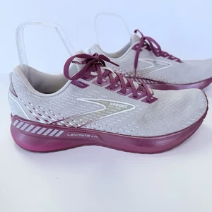 Zapatos para correr Brooks Levitate 5 GTS para mujer talla 11 B medianos gris rosa - Imagen 1 de 12