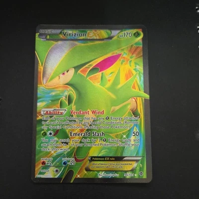 Pokemon - Virizion EX Full Art 96/101 - Plasma Blast LP - Image 1 of 2