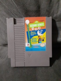 Sesame Street 123 (Nintendo Entertainment System, 1989) NES Cartridge Tested
