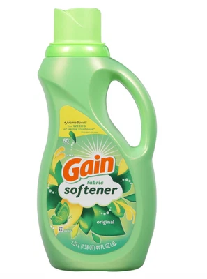 Suavizante líquido de telas para lavandería, aroma original, 44 fl oz, 60 cargas Foto 1 de 2