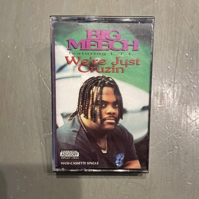 Big Meech - We’re Just Cruzin Cassette Tape Rap HTF West Coast G-Funk Sealed - Image 1 of 4