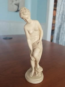 Statua vintage metà secolo "Il bagnante" G. Ruggeri alta 6" - Foto 1 di 7