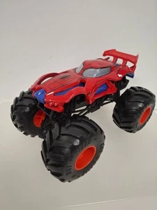 RARE HOT WHEELS MONSTER TRUCKS SPIDER-MAN SCALE 1/24 MONSTER TRUCK LARGE TRUCK - Picture 1 of 11