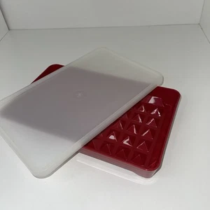 Tupperware 1292-1 Speck Hot Dog Aufschnitt Mittagessen Fleischbehälter Lebensmittelaufbewahrung Vintage - Bild 1 von 4