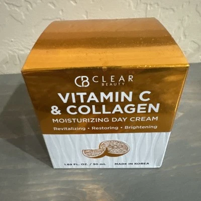 Clear Beauty Vitamin C & Collagen Daily Face Moisturizer - Dermatologist Test... - Image 1 of 4