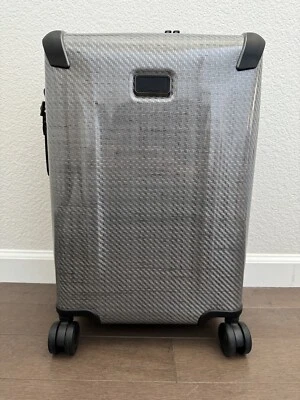 NEW Tumi TEGRA-LITE INTERNATIONAL Expandable 4 Wheel Packing Suit Case - Silver - Image 1 of 4