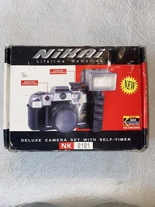 Nikai NK 2121 35MM Camera With Telescopic Flash Self-Timer Great Camera! - Bild 1 von 4