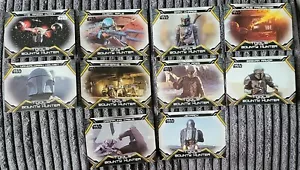 Star Wars The Mandalorian Topps Complete Set - Tools of The Bounty Hunter - MINT - Picture 1 of 2