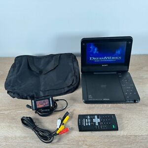 Sony DVP-FX750 Portable DVD Player 7" Screen w/ Remote & Charging Cable Case