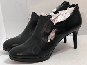 Nine West Womans Platform Heels Size 9.5 Stilettos Shoes Black Worn Once Inside - Picture 1 of 9