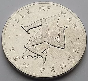Moneda Triskelion 1978 Isla de Man - Circulada - Imagen 1 de 2