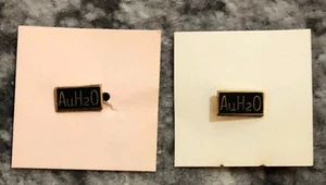 AuH20 Goldwater Pins on Display Cards Vintage Original 1964 Presidential RNC - Bild 1 von 7