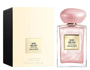 Armani Prive ROSE MILANO SOIE DE NACRE EDT Spray 3.4oz/100ml SEALED - Picture 1 of 4