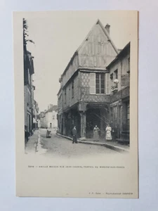 CPA 89 SENS - Vieille Maison Rue Jean-Cousin - Portail du Marché-aux-Porcs - Imagen 1 de 2
